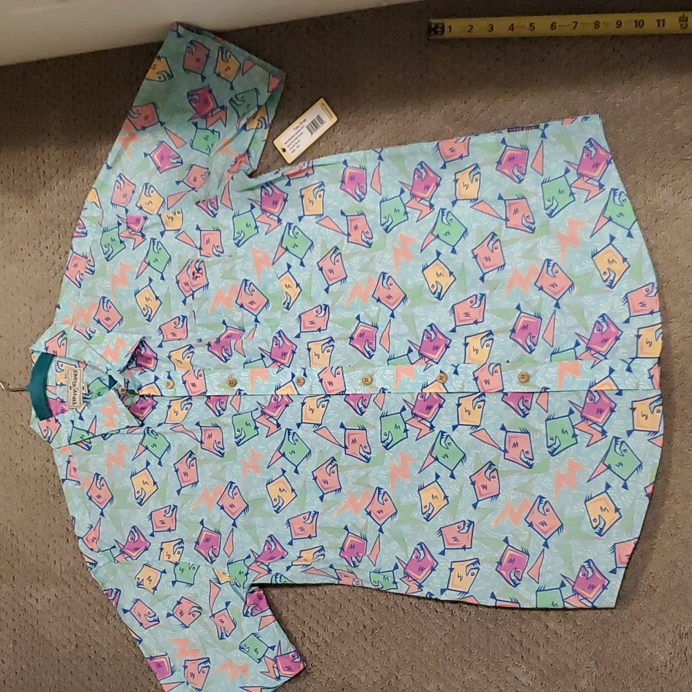 Tipsy Elves button down. AWESOME pattern. CLOSET … - image 2